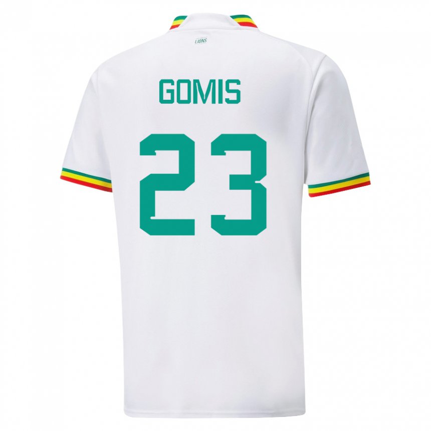 Kinderen Senegalees Alfred Gomis #23 Wit Thuisshirt Thuistenue 22-24 T-shirt