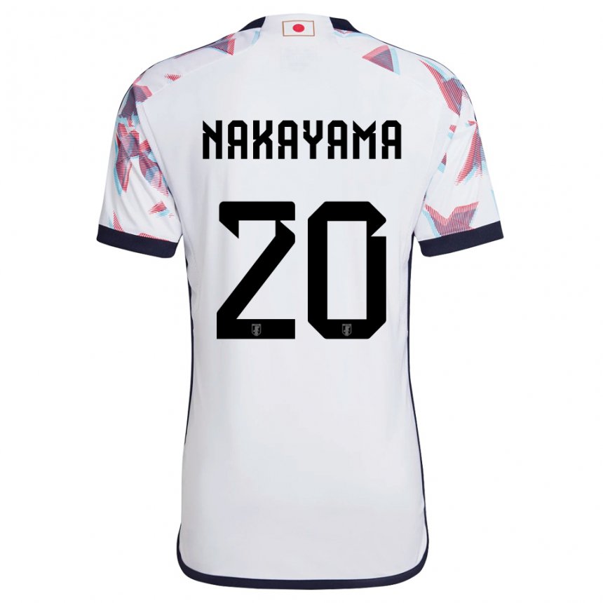 Kinderen Japans Yuta Nakayama #20 Wit Uitshirt Uittenue 22-24 T-shirt