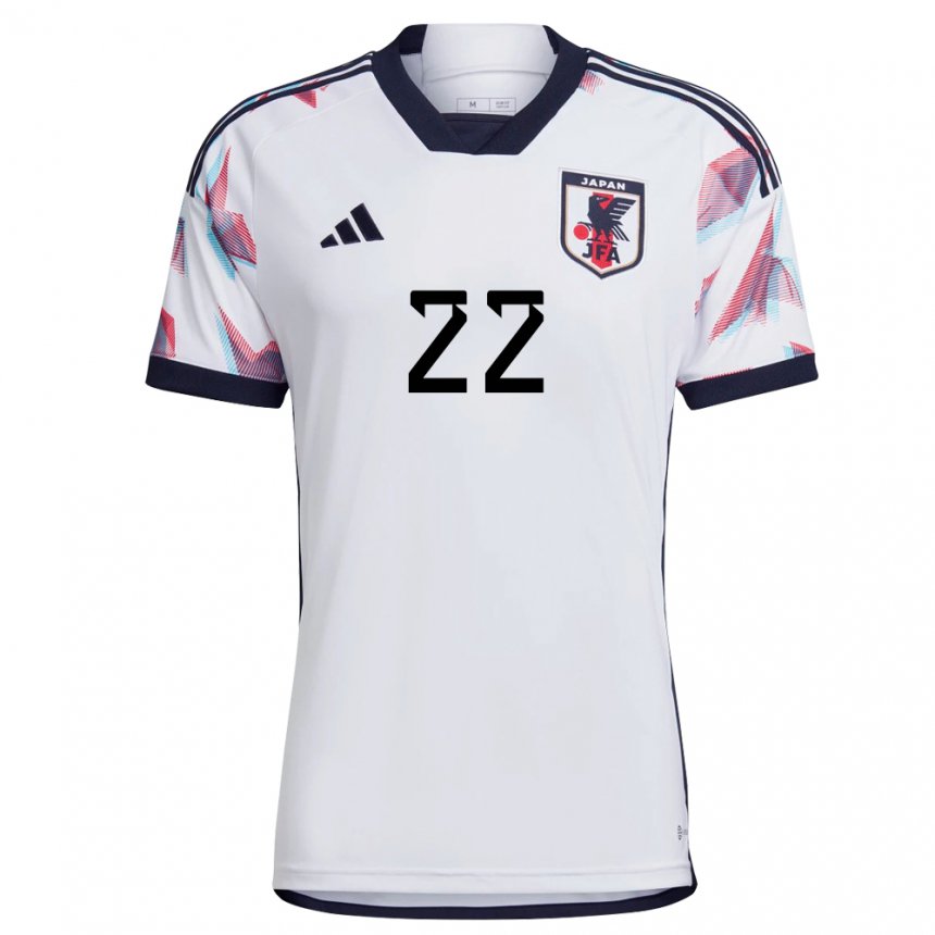 Kinderen Japans Maya Yoshida #22 Wit Uitshirt Uittenue 22-24 T-shirt