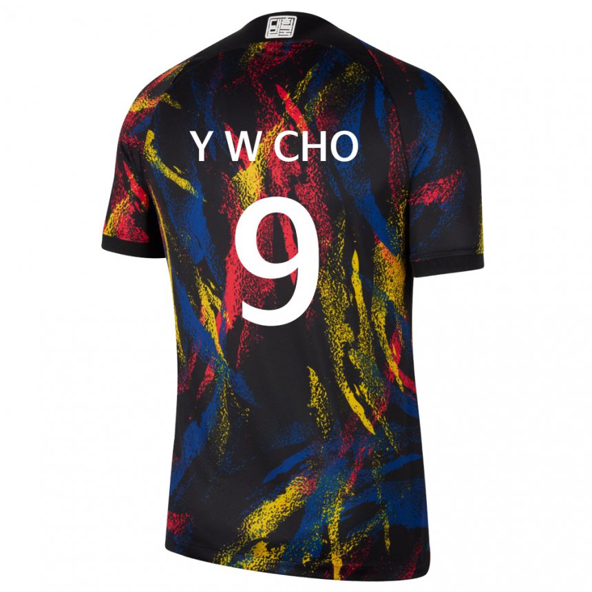 Kinderen Zuid-koreaans Young-wook Cho #9 Veelkleurig Uitshirt Uittenue 22-24 T-shirt