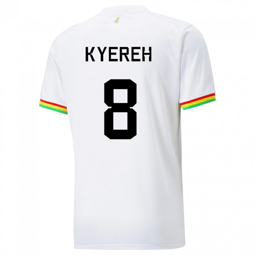 Heren Ghanees Daniel-kofi Kyereh #8 Wit Thuisshirt Thuistenue 22-24 T-shirt