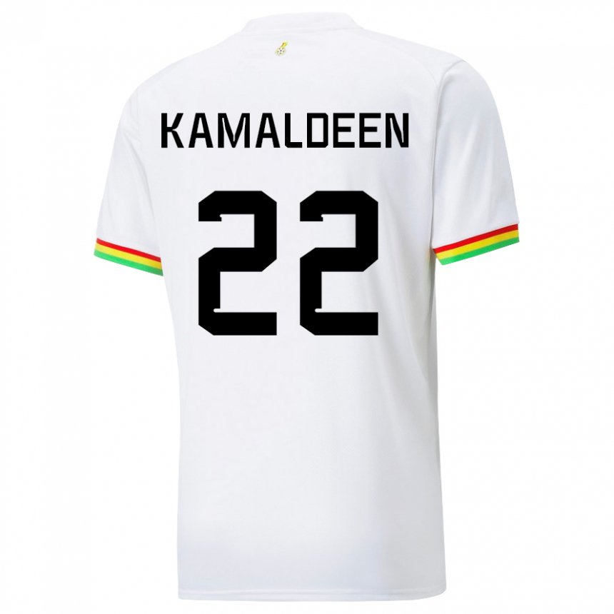 Heren Ghanees Kamaldeen Sulemana #22 Wit Thuisshirt Thuistenue 22-24 T-shirt