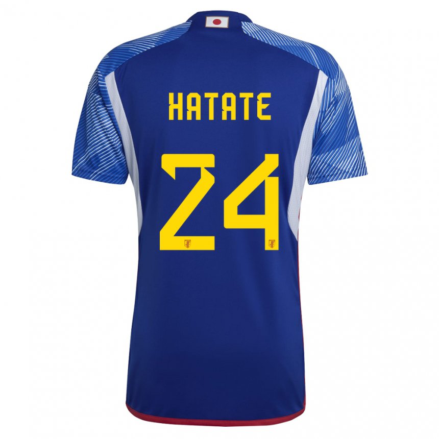 Heren Japans Reo Hatate #24 Koningsblauw Thuisshirt Thuistenue 22-24 T-shirt