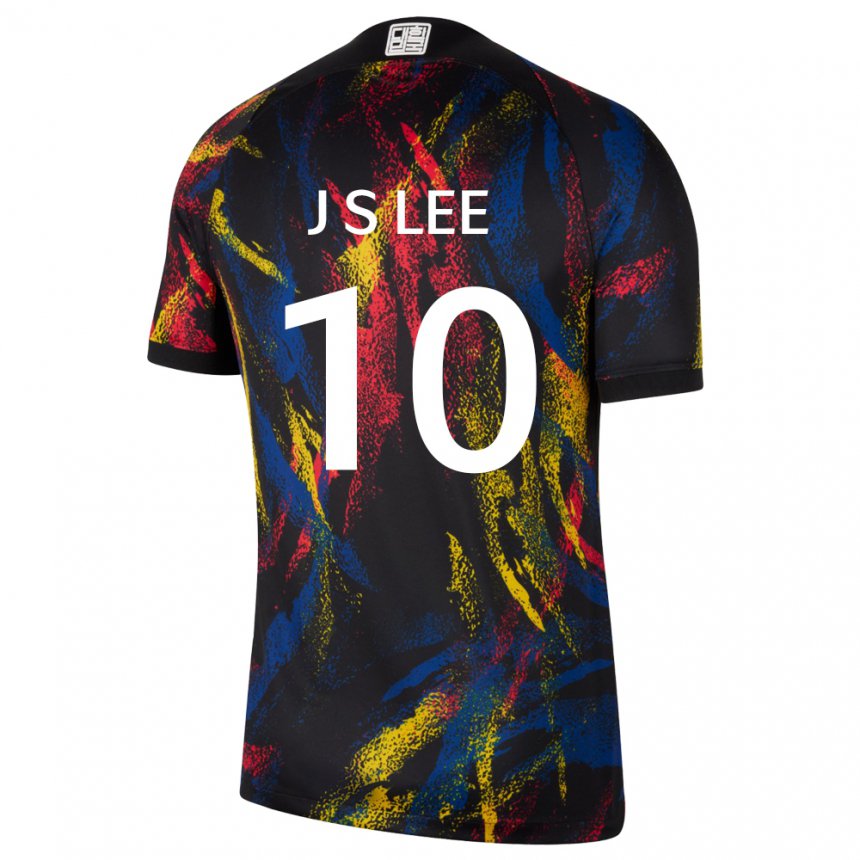 Heren Zuid-koreaans Jae-sung Lee #10 Veelkleurig Uitshirt Uittenue 22-24 T-shirt