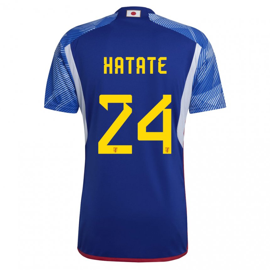 Dames Japans Reo Hatate #24 Koningsblauw Thuisshirt Thuistenue 22-24 T-shirt
