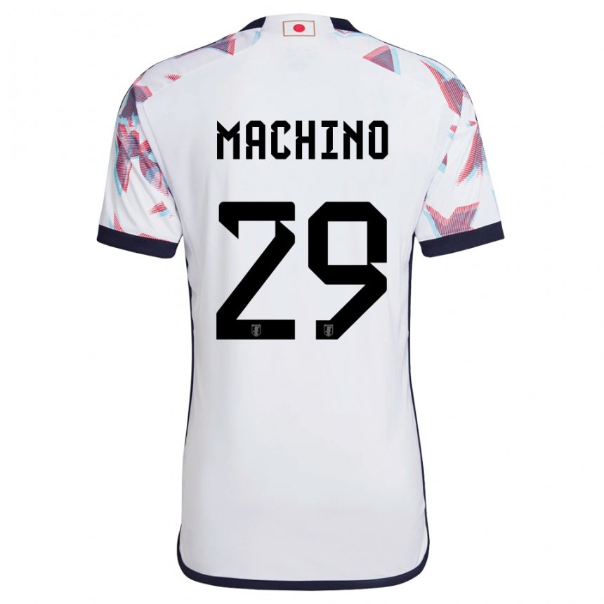 Dames Japans Shuto Machino #29 Wit Uitshirt Uittenue 22-24 T-shirt