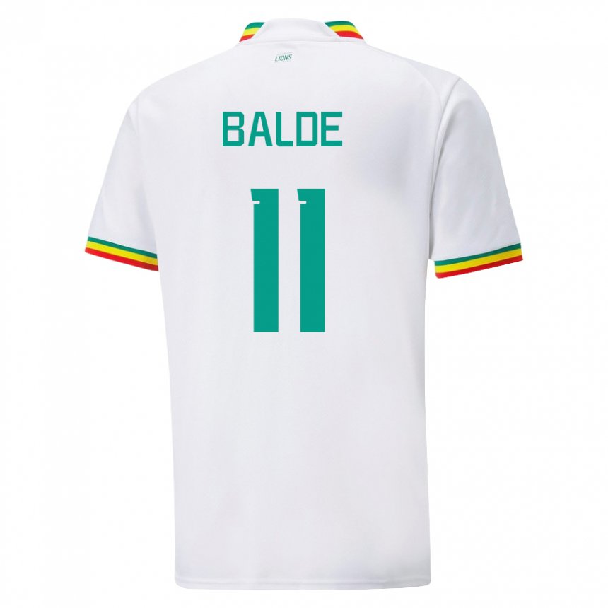 Kinderen Senegalees Haby Balde #11 Wit Thuisshirt Thuistenue 22-24 T-shirt