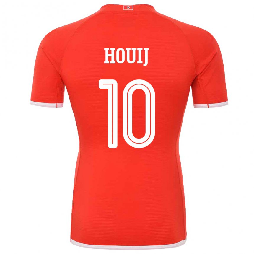 Kinderen Tunesisch Mariem Houij #10 Rood Thuisshirt Thuistenue 22-24 T-shirt