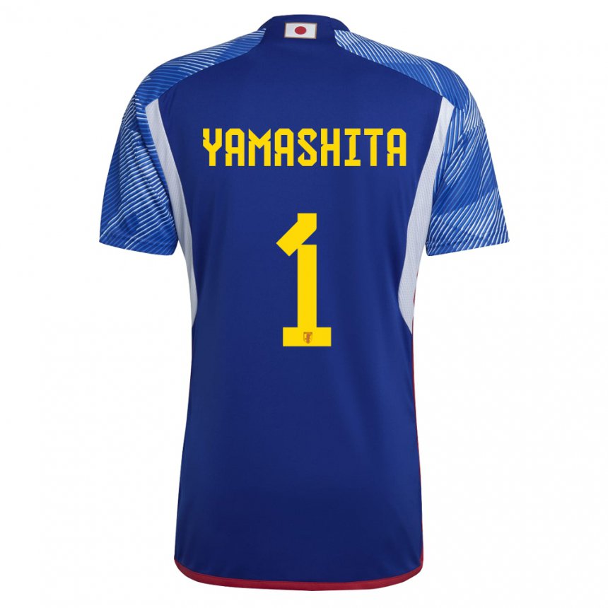 Kinderen Japans Ayaka Yamashita #1 Koningsblauw Thuisshirt Thuistenue 22-24 T-shirt