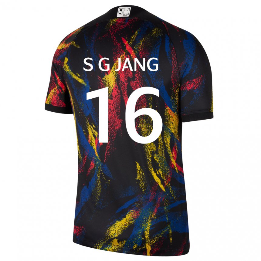 Kinderen Zuid-koreaans Jang Sel Gi #16 Veelkleurig Uitshirt Uittenue 22-24 T-shirt