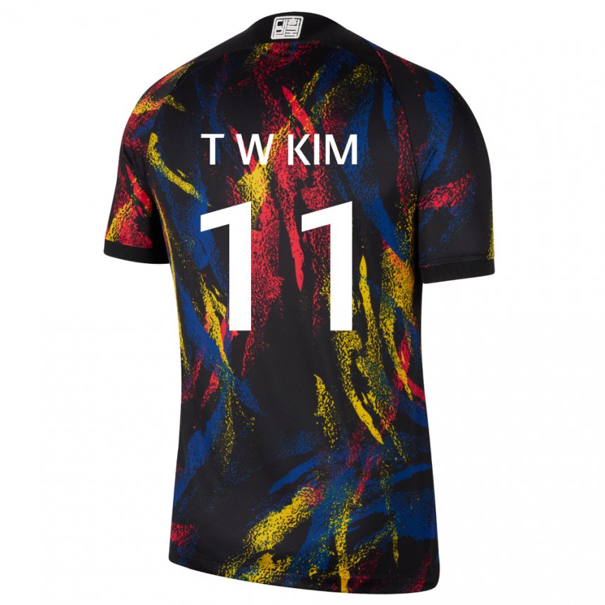 Kinderen Zuid-koreaans Kim Tae Wook #11 Veelkleurig Uitshirt Uittenue 22-24 T-shirt