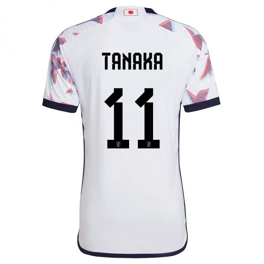 Kinderen Japans Mina Tanaka #11 Wit Uitshirt Uittenue 22-24 T-shirt