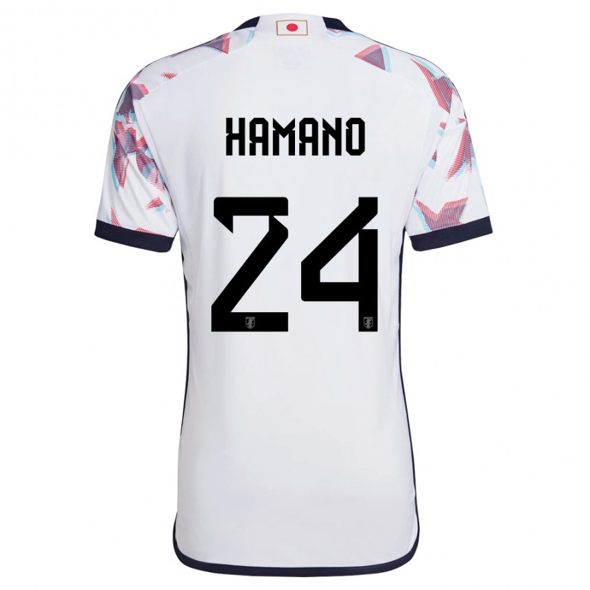 Kinderen Japans Maika Hamano #24 Wit Uitshirt Uittenue 22-24 T-shirt