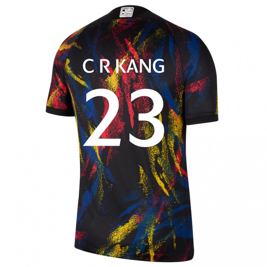 Heren Zuid-koreaans Kang Chae Rim #23 Veelkleurig Uitshirt Uittenue 22-24 T-shirt