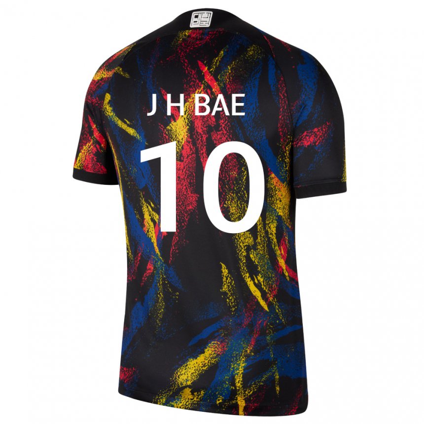 Heren Zuid-koreaans Bae Joon Ho #10 Veelkleurig Uitshirt Uittenue 22-24 T-shirt