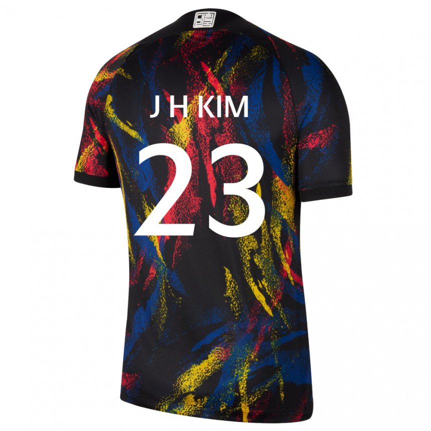 Heren Zuid-koreaans Kim Jung Hoon #23 Veelkleurig Uitshirt Uittenue 22-24 T-shirt