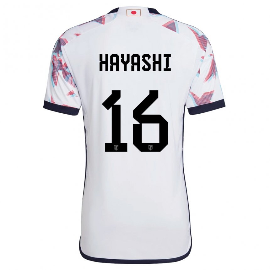 Heren Japans Honoka Hayashi #16 Wit Uitshirt Uittenue 22-24 T-shirt