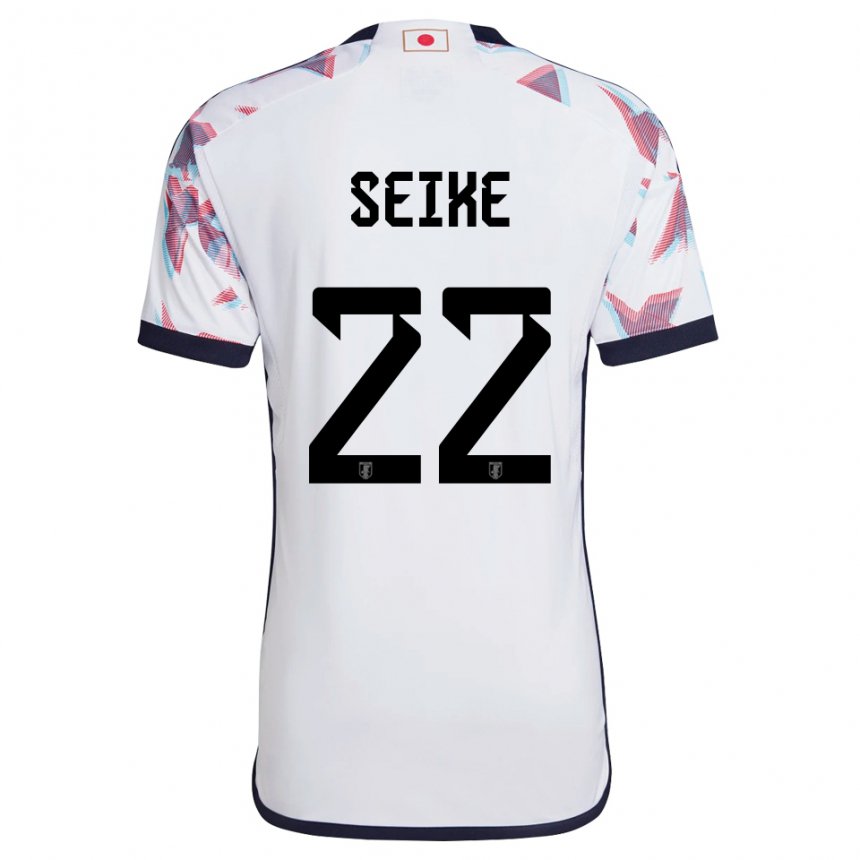 Heren Japans Kiko Seike #22 Wit Uitshirt Uittenue 22-24 T-shirt