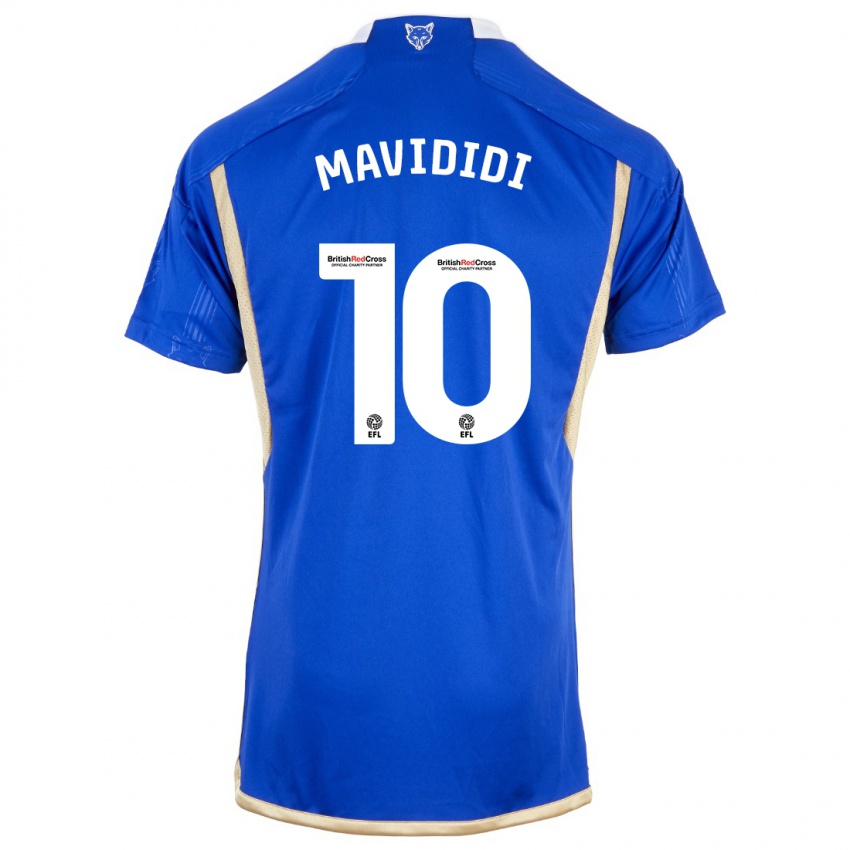 Kinderen Stephy Mavididi #10 Blauw Thuisshirt Thuistenue 2023/24 T-Shirt