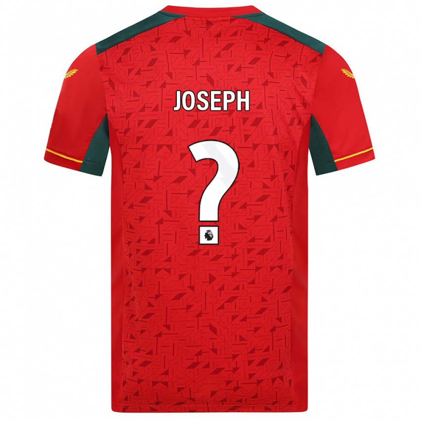 Kinderen Joseph Joseph #0 Rood Uitshirt Uittenue 2023/24 T-Shirt