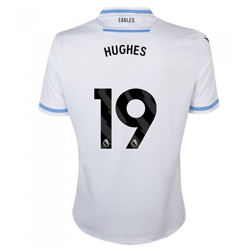 Kinderen Will Hughes #19 Wit Uitshirt Uittenue 2023/24 T-Shirt