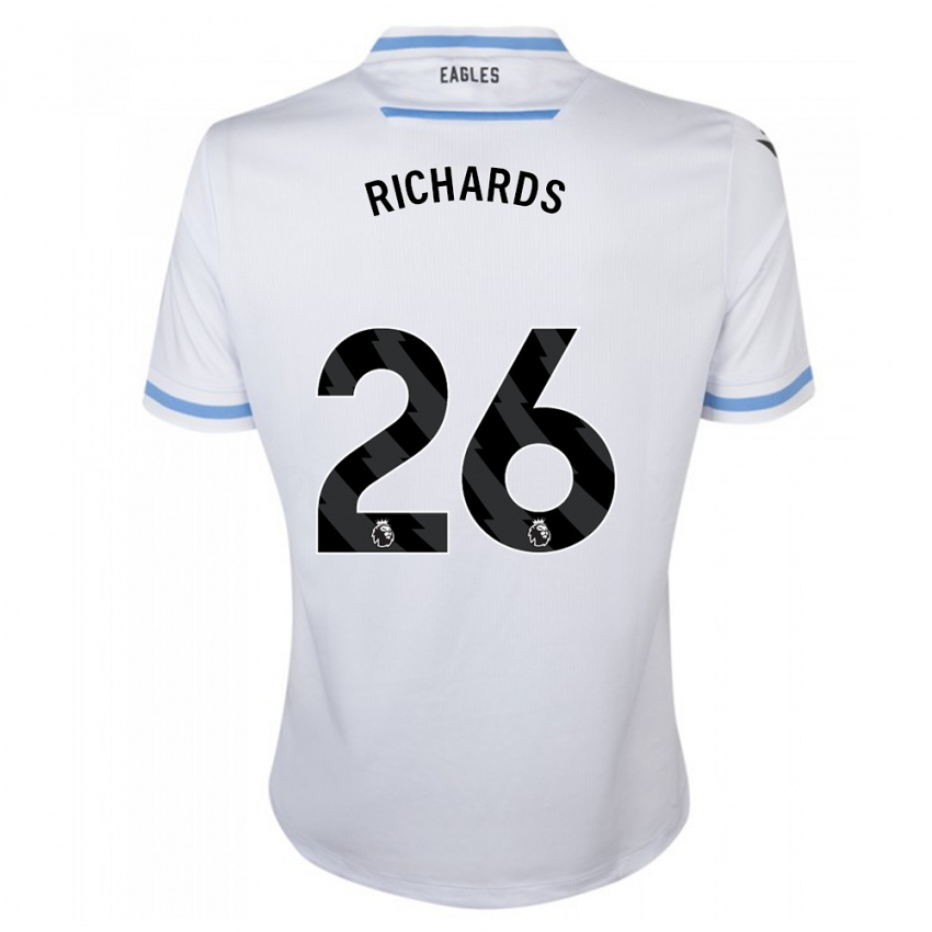 Kinderen Chris Richards #26 Wit Uitshirt Uittenue 2023/24 T-Shirt