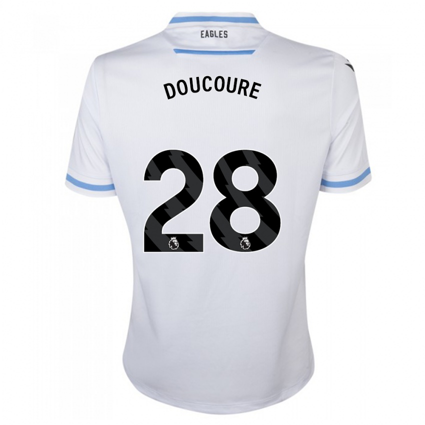 Kinderen Cheick Doucouré #28 Wit Uitshirt Uittenue 2023/24 T-Shirt