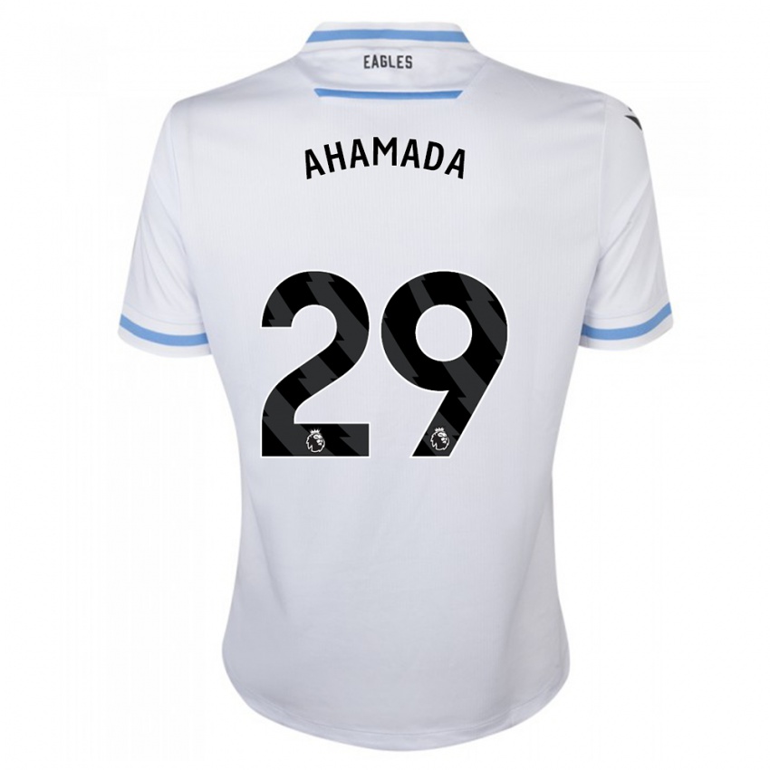 Kinderen Naouirou Ahamada #29 Wit Uitshirt Uittenue 2023/24 T-Shirt