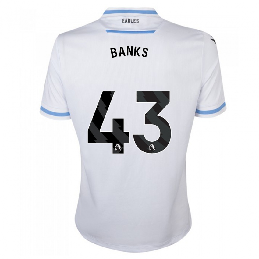 Kinderen Scott Banks #43 Wit Uitshirt Uittenue 2023/24 T-Shirt