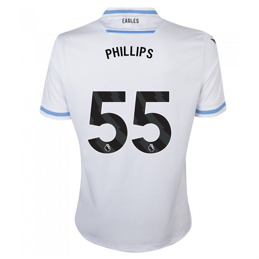 Kinderen Killian Phillips #55 Wit Uitshirt Uittenue 2023/24 T-Shirt