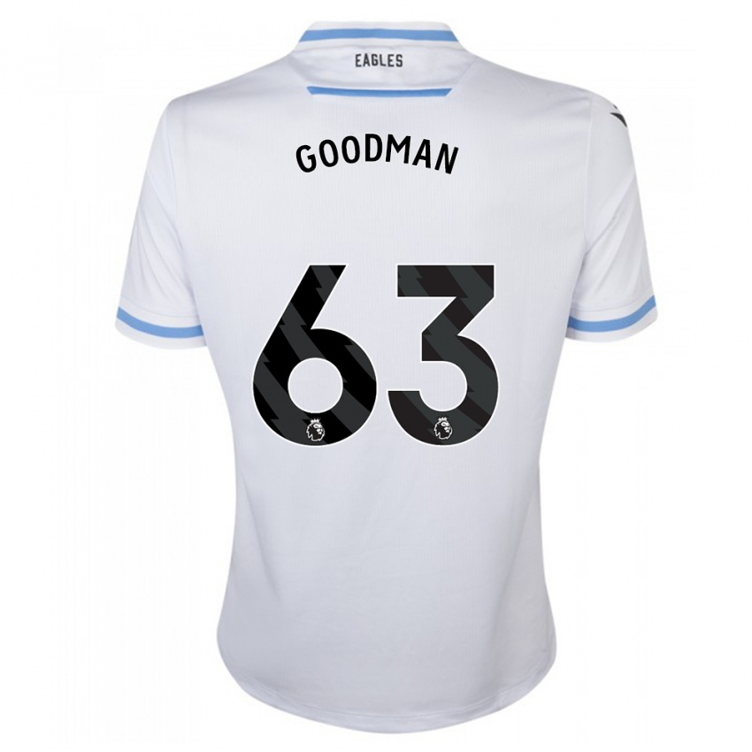 Kinderen Owen Goodman #63 Wit Uitshirt Uittenue 2023/24 T-Shirt