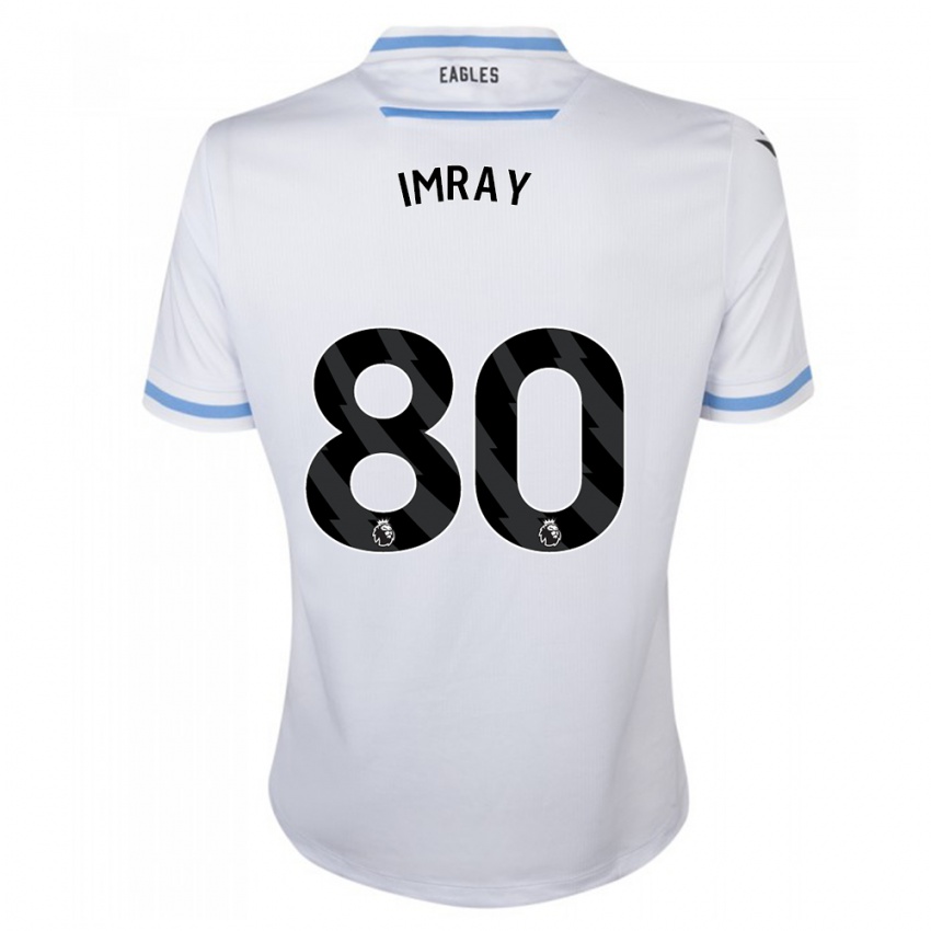 Kinderen Danny Imray #80 Wit Uitshirt Uittenue 2023/24 T-Shirt