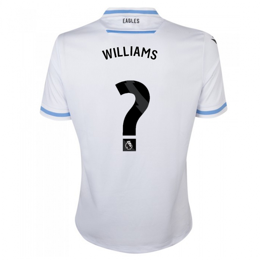 Kinderen Vonnte Williams #0 Wit Uitshirt Uittenue 2023/24 T-Shirt