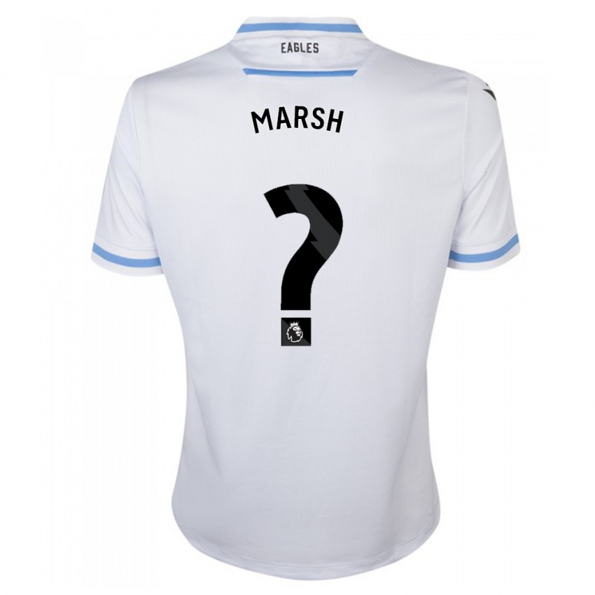 Kinderen Zach Marsh #0 Wit Uitshirt Uittenue 2023/24 T-Shirt