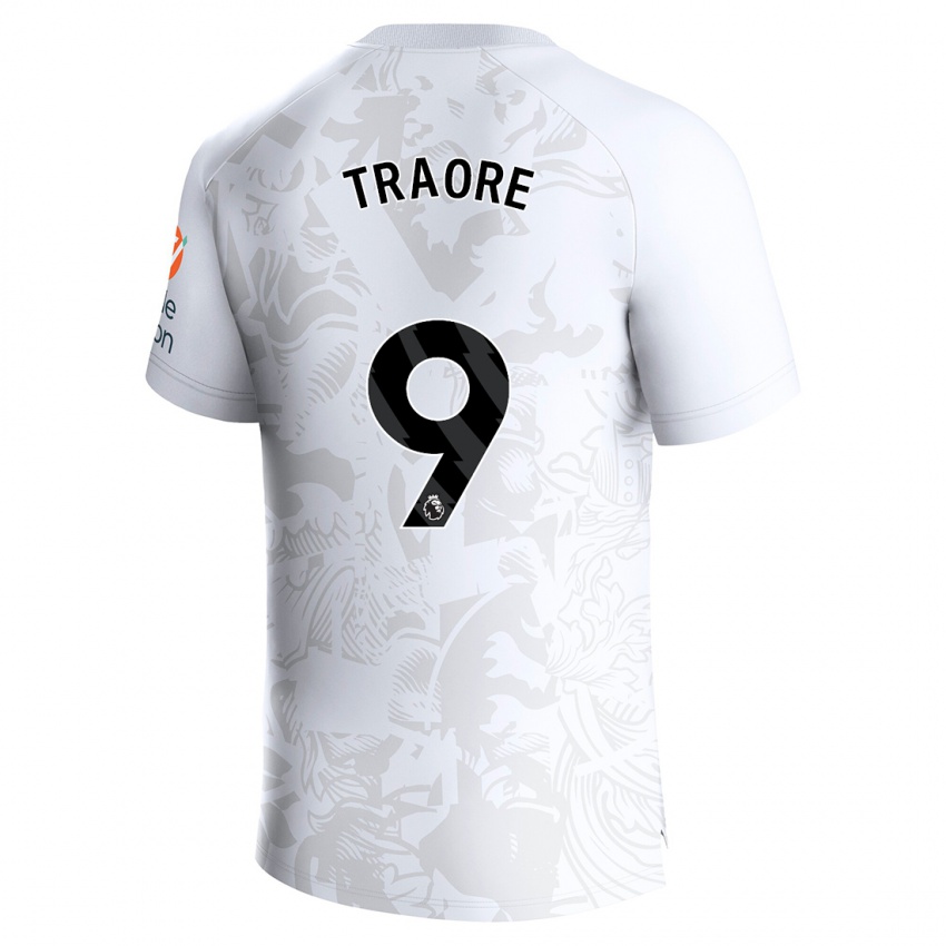 Kinderen Bertrand Traoré #9 Wit Uitshirt Uittenue 2023/24 T-Shirt