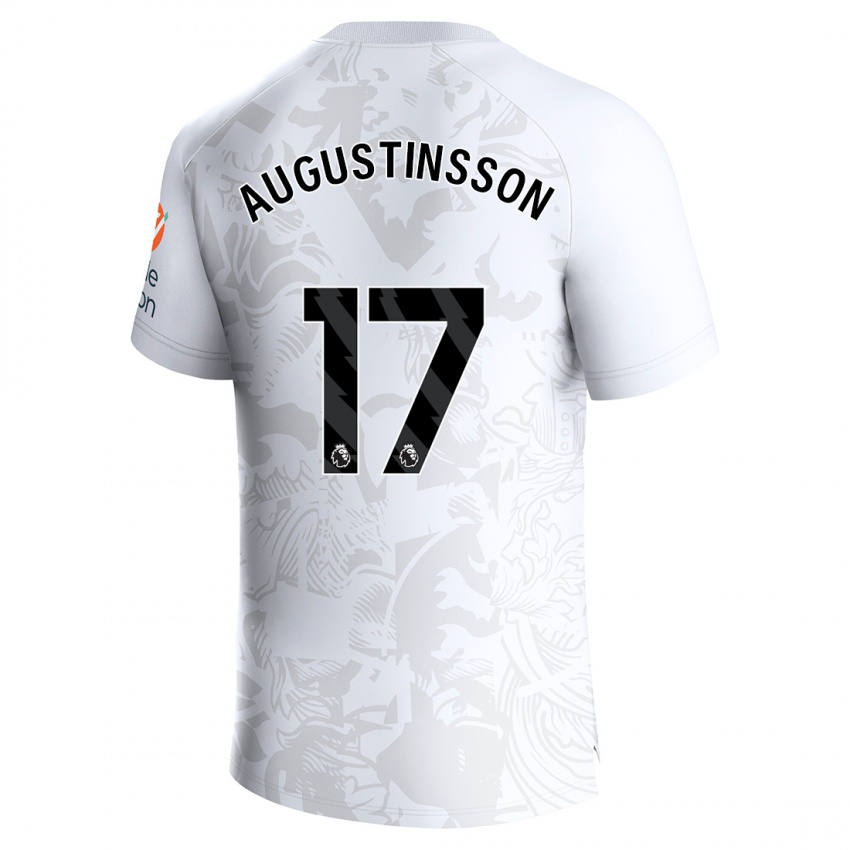 Kinderen Ludwig Augustinsson #17 Wit Uitshirt Uittenue 2023/24 T-Shirt