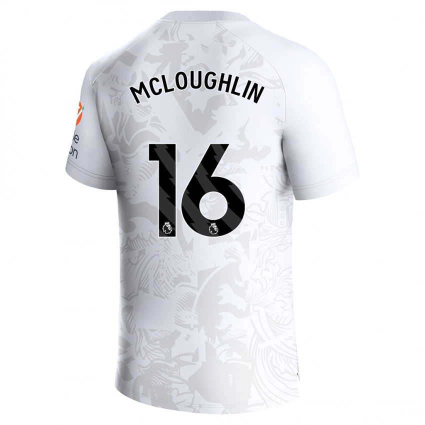 Kinderen Olivia Mcloughlin #16 Wit Uitshirt Uittenue 2023/24 T-Shirt