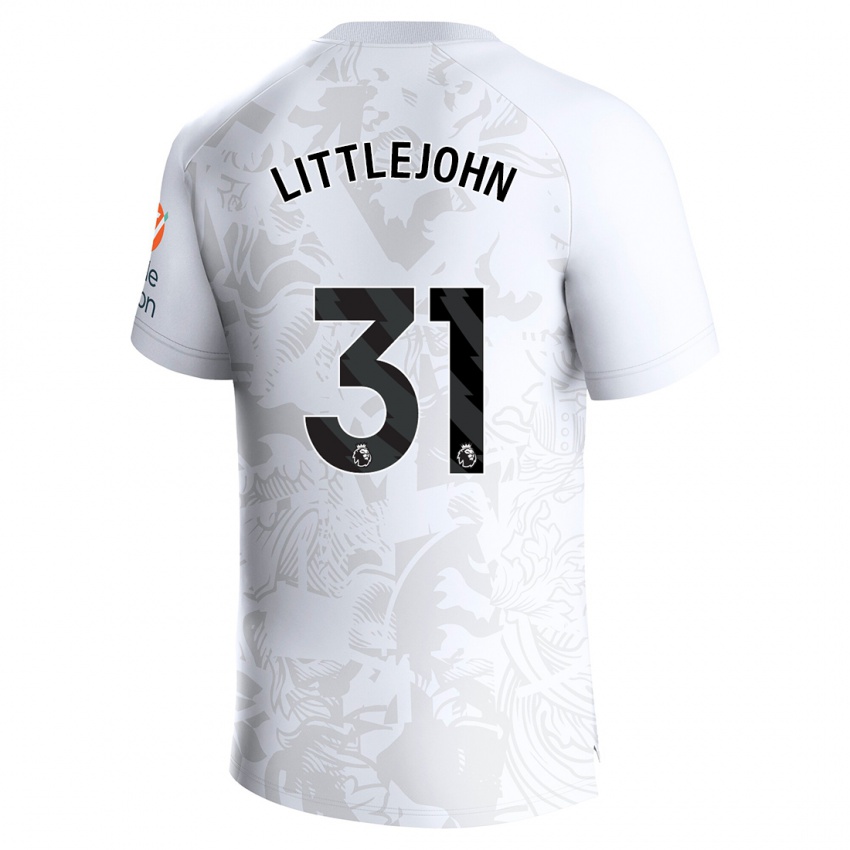 Kinderen Ruesha Littlejohn #31 Wit Uitshirt Uittenue 2023/24 T-Shirt