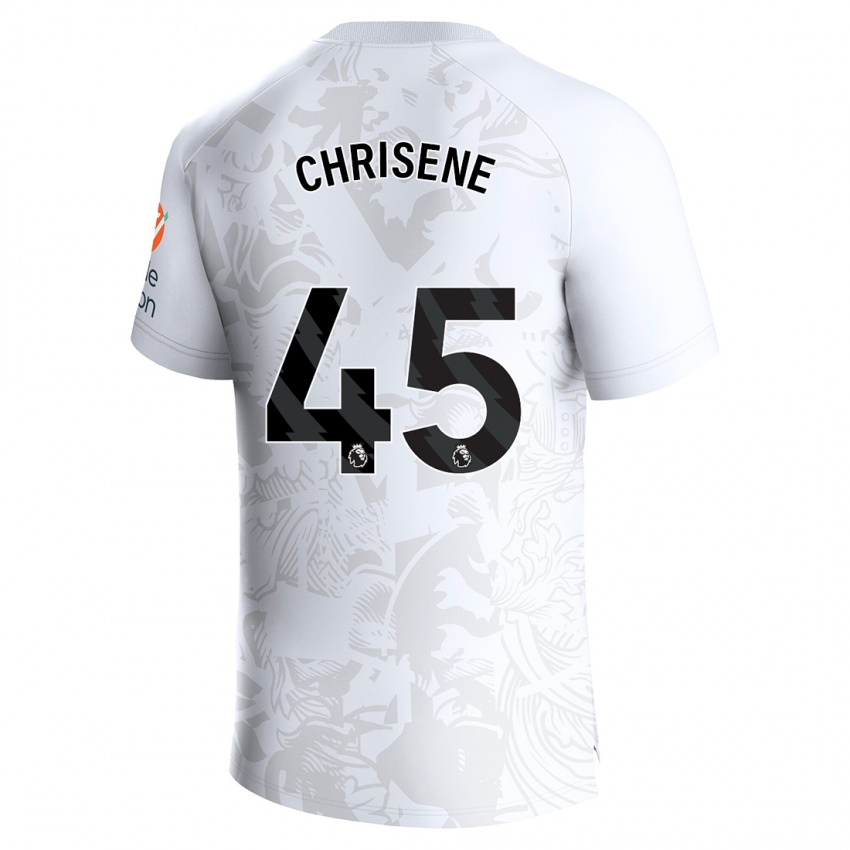 Kinderen Ben Chrisene #45 Wit Uitshirt Uittenue 2023/24 T-Shirt