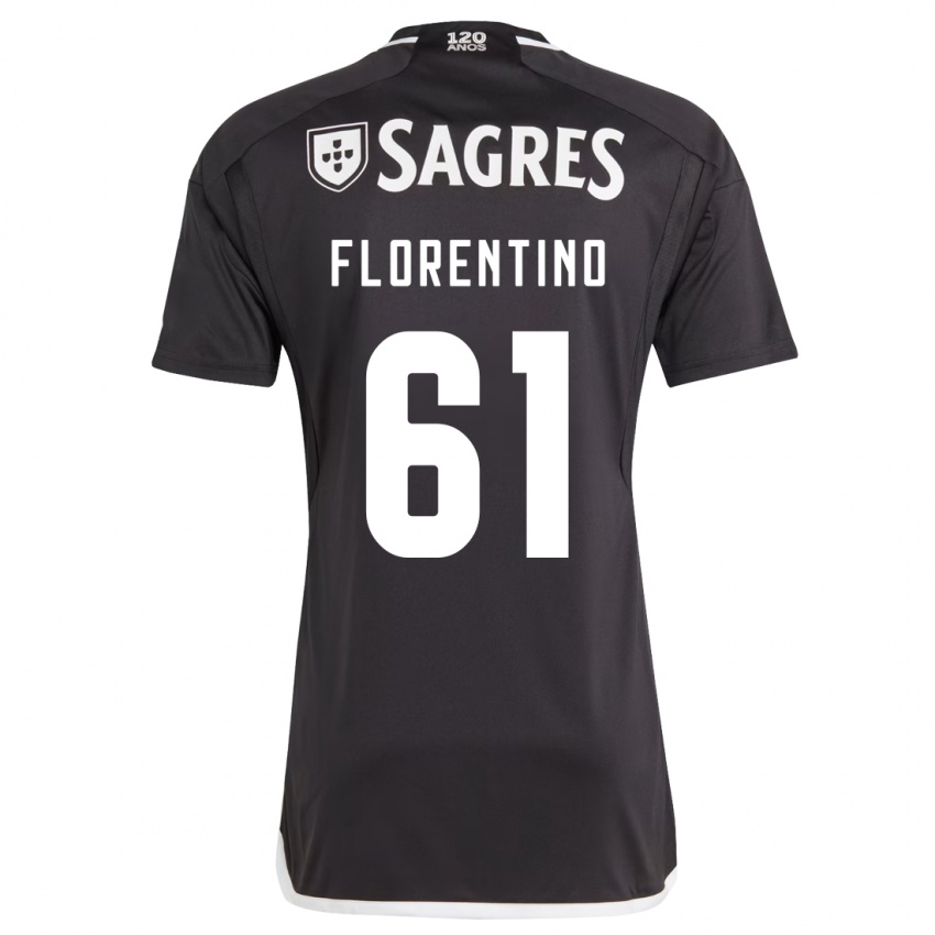 Kinderen Florentino #61 Zwart Uitshirt Uittenue 2023/24 T-Shirt