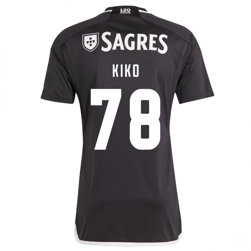 Kinderen Kiko #78 Zwart Uitshirt Uittenue 2023/24 T-Shirt