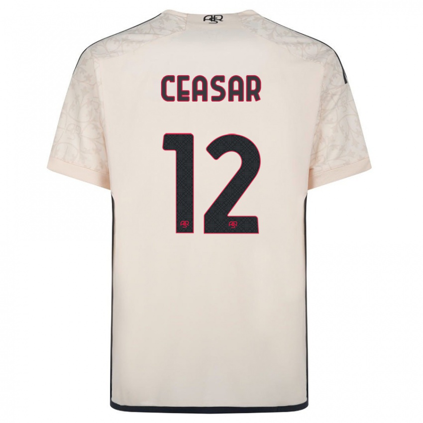 Kinderen Camelia Ceasar #12 Gebroken Wit Uitshirt Uittenue 2023/24 T-Shirt