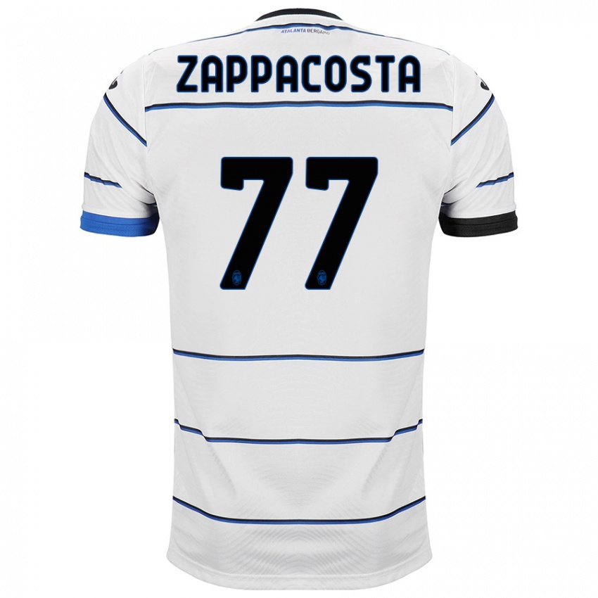 Kinderen Davide Zappacosta #77 Wit Uitshirt Uittenue 2023/24 T-Shirt