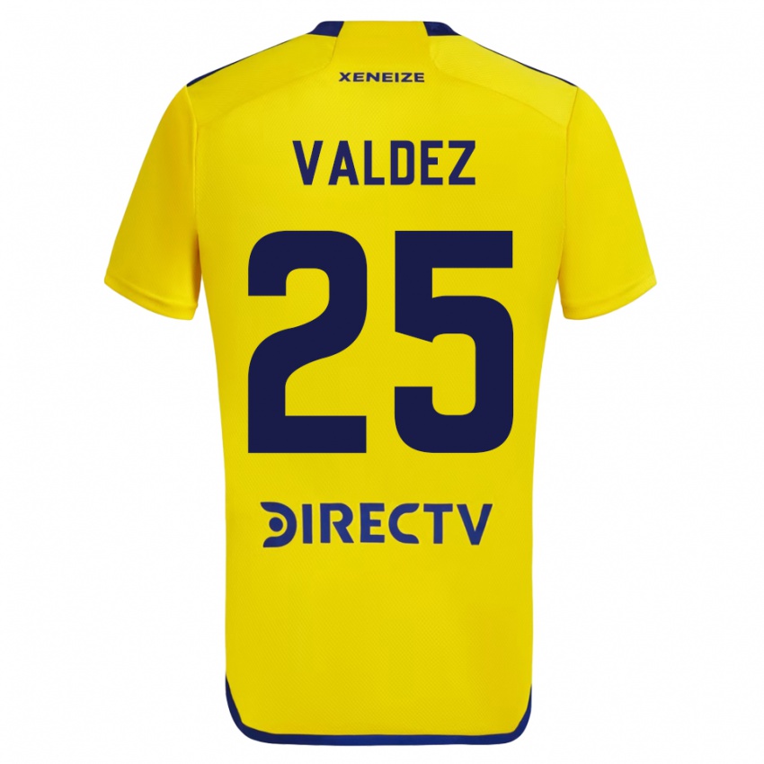 Kinderen Bruno Valdez #25 Geel Uitshirt Uittenue 2023/24 T-Shirt