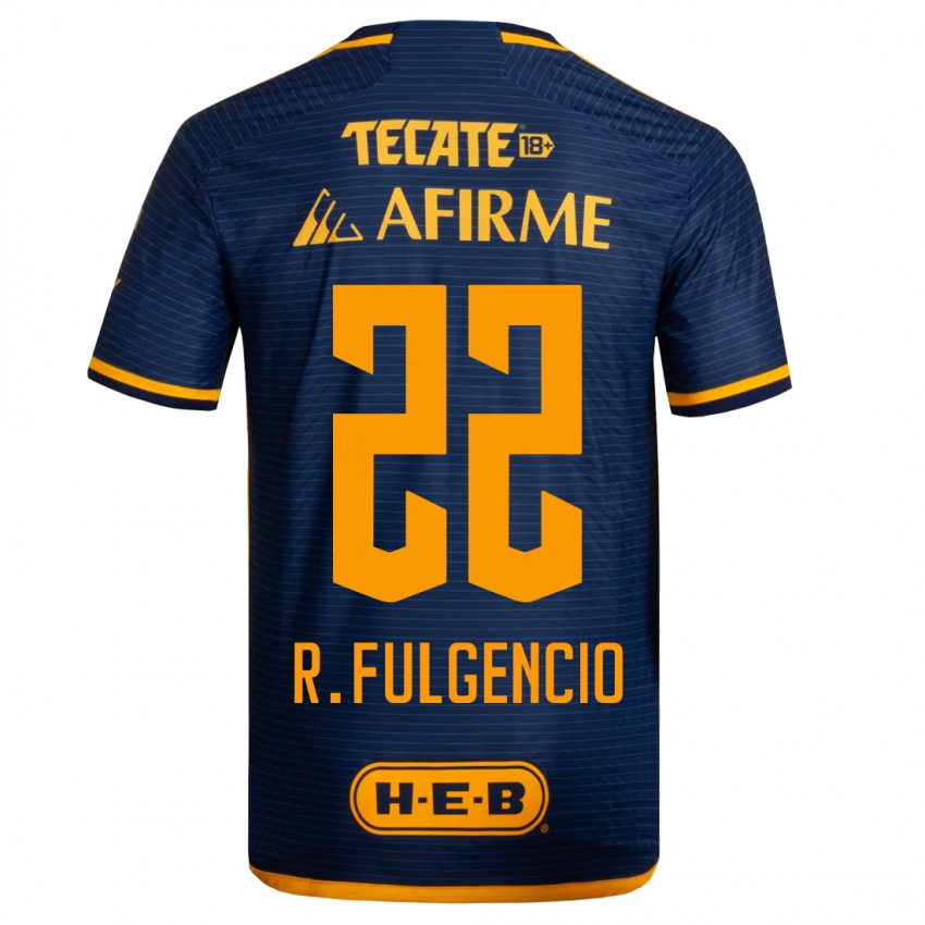 Kinderen Raymundo Fulgencio #22 Donkerblauw Uitshirt Uittenue 2023/24 T-Shirt