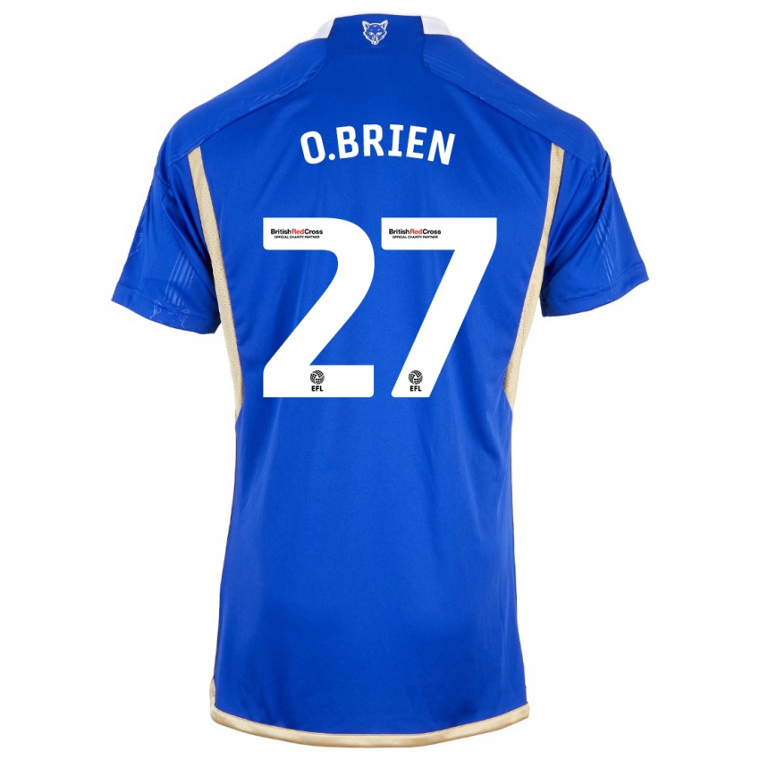 Heren Shannon O.brien #27 Koningsblauw Thuisshirt Thuistenue 2023/24 T-Shirt