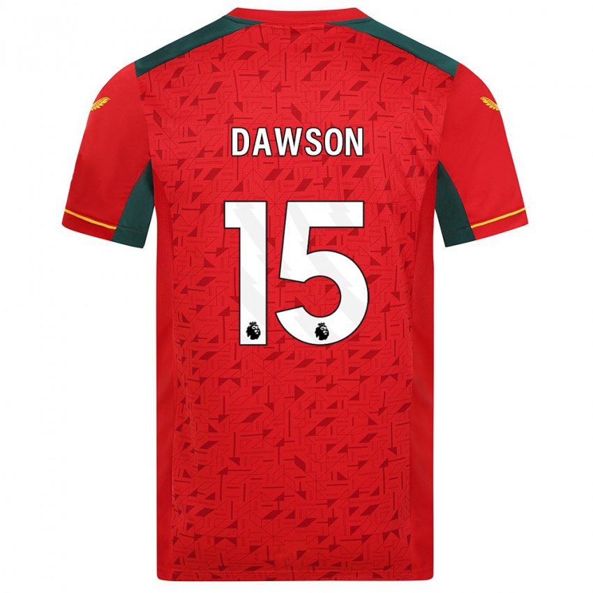 Heren Craig Dawson #15 Rood Uitshirt Uittenue 2023/24 T-Shirt