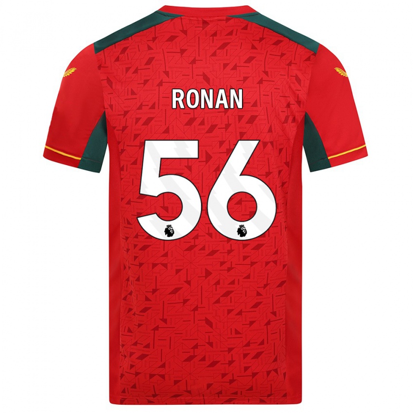 Heren Connor Ronan #56 Rood Uitshirt Uittenue 2023/24 T-Shirt