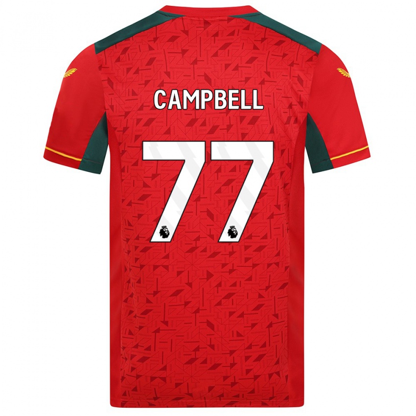 Heren Chem Campbell #77 Rood Uitshirt Uittenue 2023/24 T-Shirt