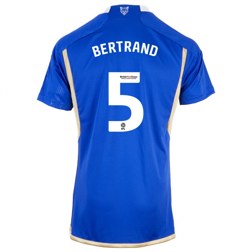 Dames Ryan Bertrand #5 Koningsblauw Thuisshirt Thuistenue 2023/24 T-Shirt